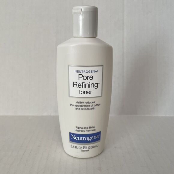 Neutrogena Pore Refining Toner 8.5 Fl oz 250ml Alpha And Beta Hydroxy Formula - Picture 3 of 6